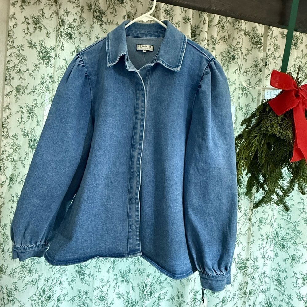 Bagatelle denim top - Picture 2 of 9